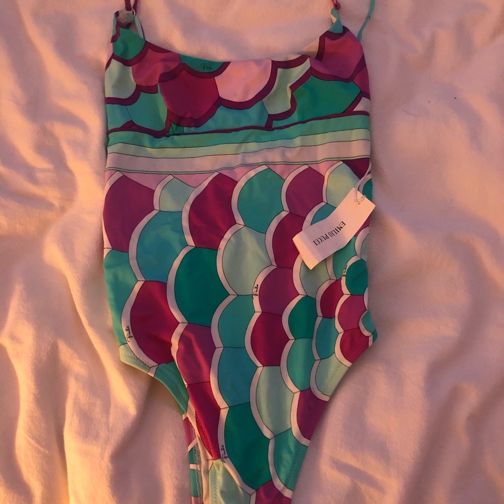 Pucci one piece swim
